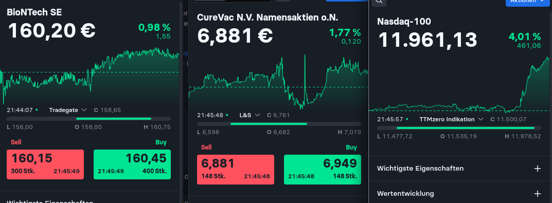 Biotech-Star BioNTech aus Mainz 1344403