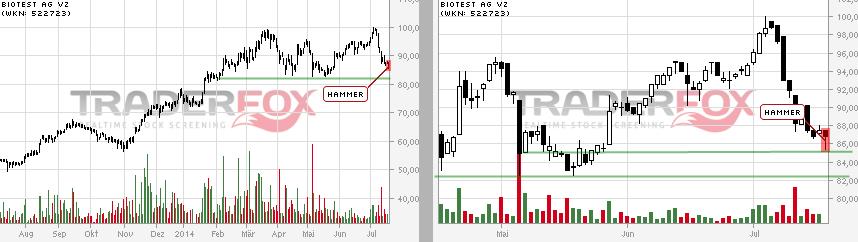 Biotest AG im internationalen Branchenvergleich 741492