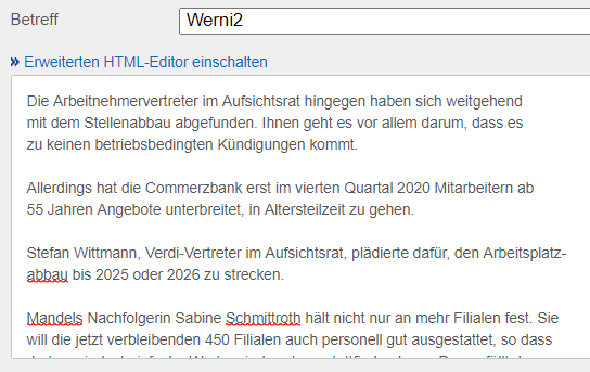 COMMERZBANK kaufen Kz. 28 € 1244250