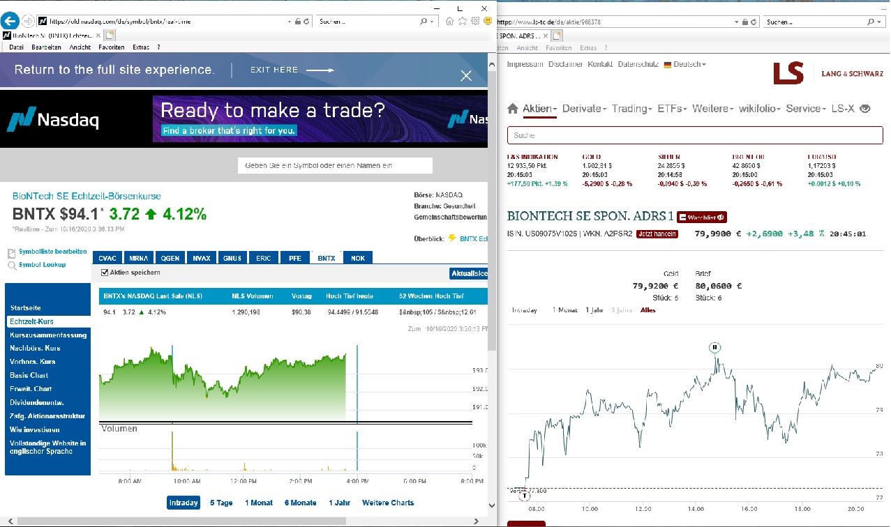 Biotech-Star BioNTech aus Mainz 1207164