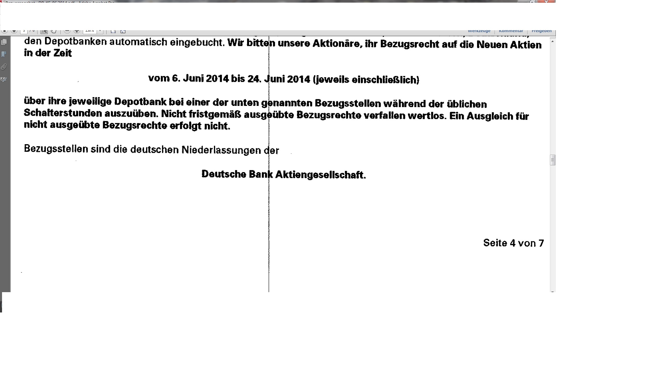 Deutsche Bank - sachlich, fundiert und moderiert 732021