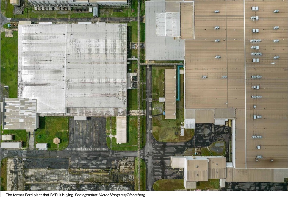Auto- und Batterien-Herstellers BYD 1385345