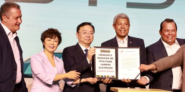 Auto- und Batterien-Herstellers BYD 1393254