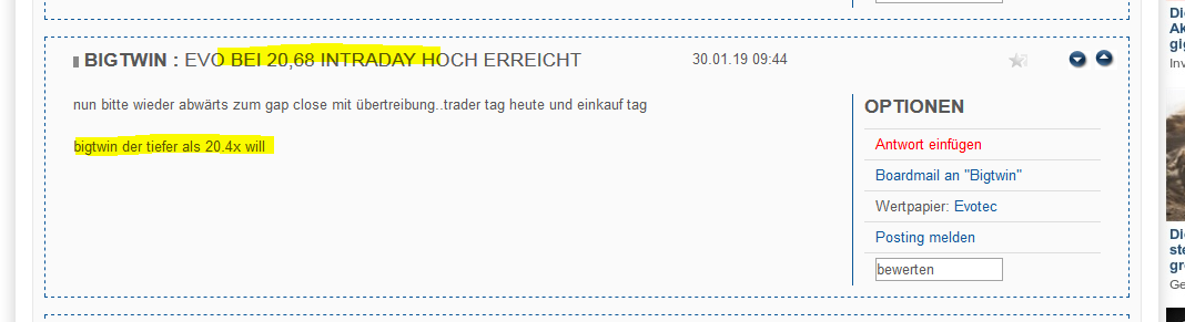 EVOTEC muss getradet werde 1093911