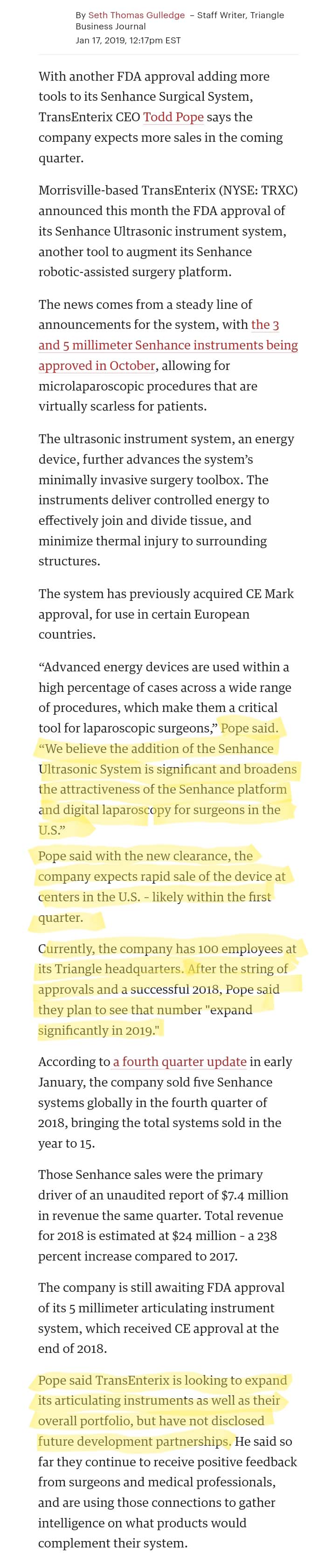 TransEnterix - vergleichbar mit ISRG ? 1092049