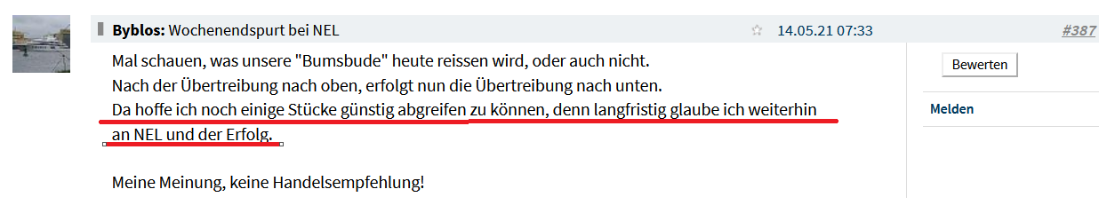 NEL Asa - Chartanalyse - bester Wasserstoff Wert 1253639