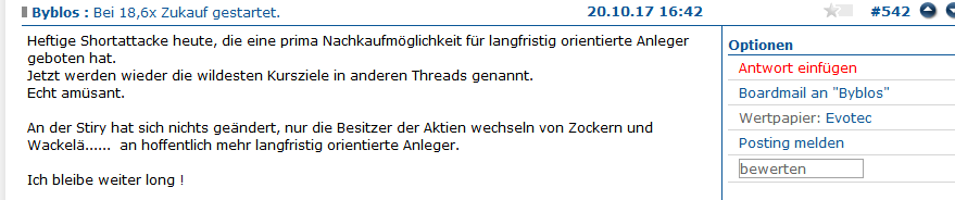 EVOTEC muss getradet werde 1050166