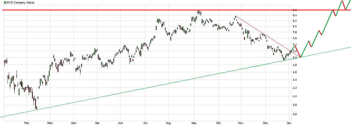 Auto- und Batterien-Herstellers BYD 962189