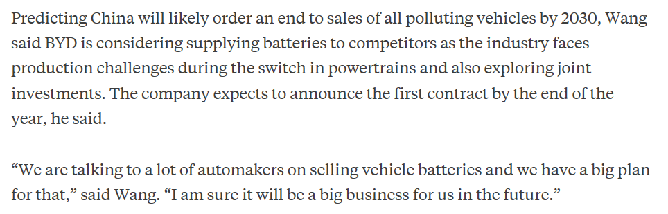 Auto- und Batterien-Herstellers BYD 1013807