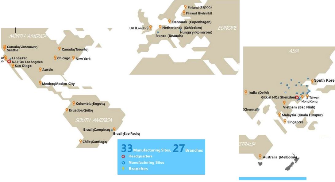 Auto- und Batterien-Herstellers BYD 1113528