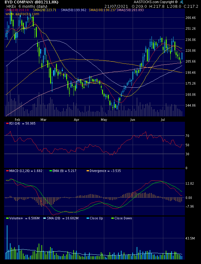 Auto- und Batterien-Herstellers BYD 1264742