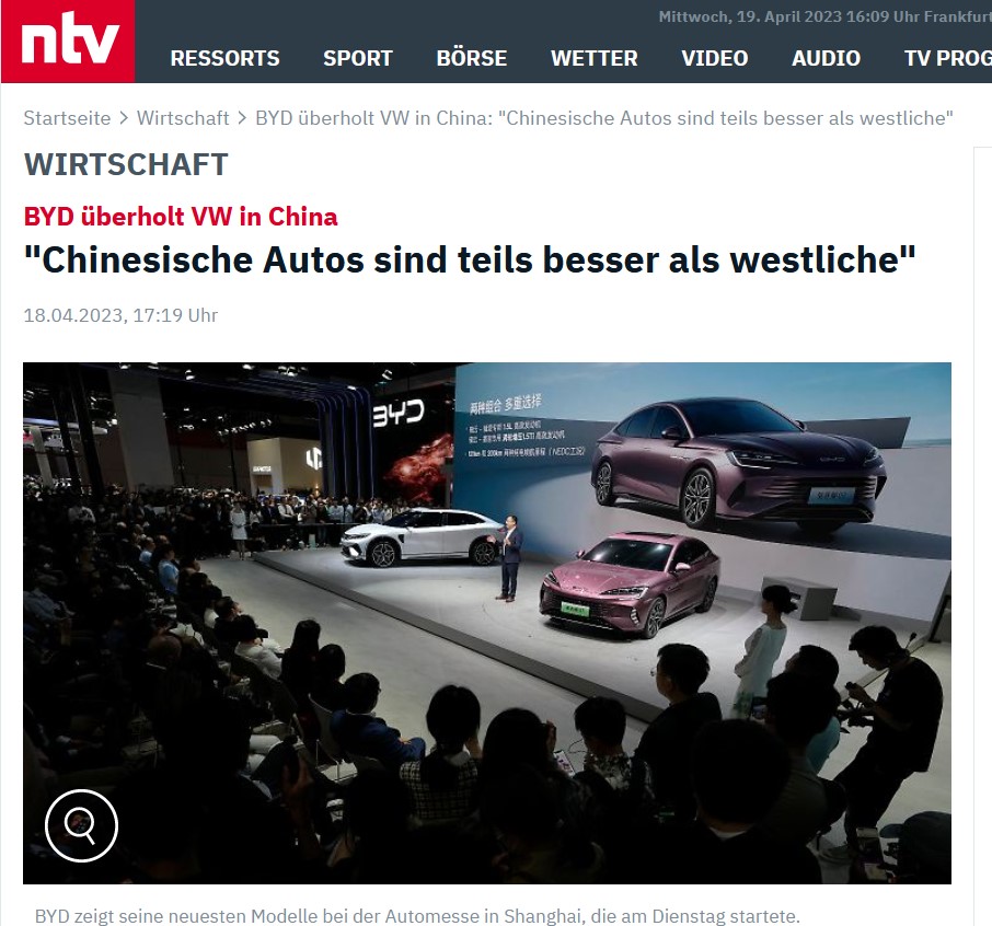 Auto- und Batterien-Herstellers BYD 1368382