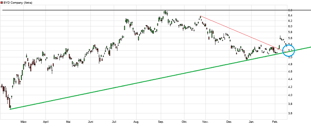 Auto- und Batterien-Herstellers BYD 972251