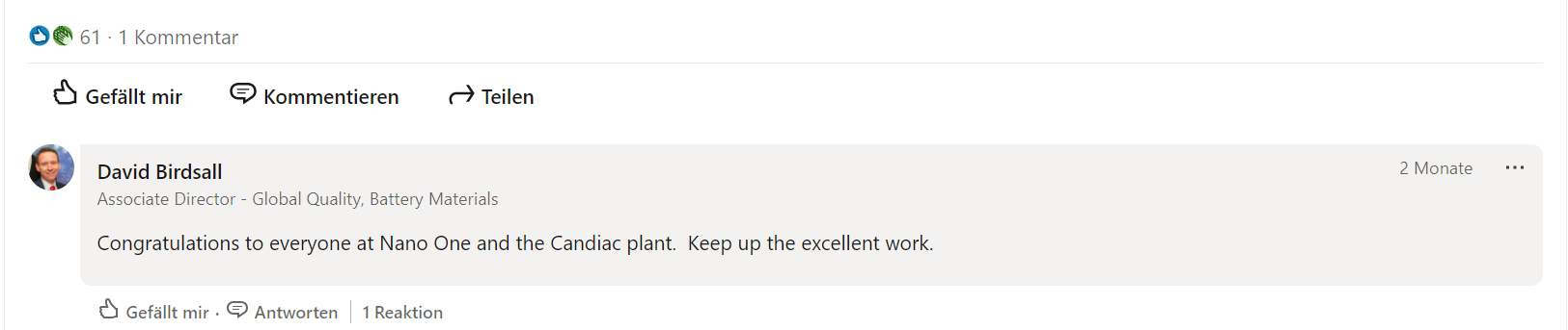 Nano One - Lithium läuft, die auch bald? 1417642