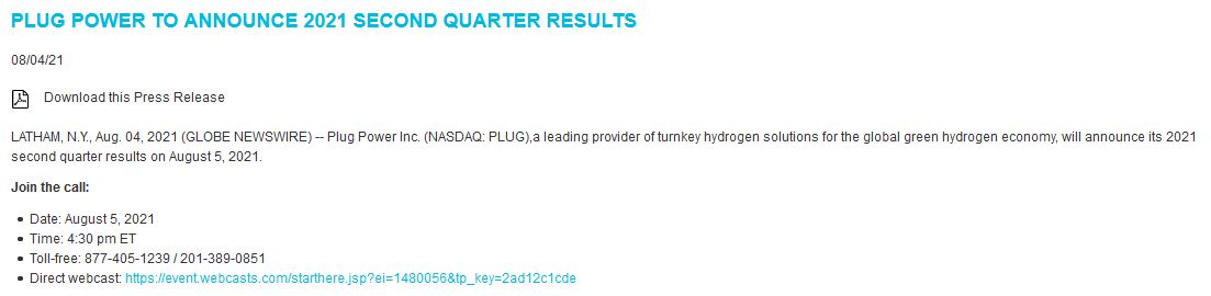 Plug Power - konspirativ und informativ 1267446