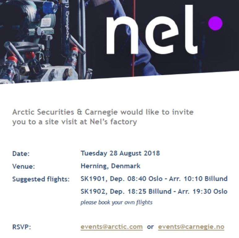 Nel ASA mit neuen Aufträgen aus Frankreich 1070279