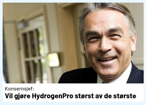 HydrogenPro der Player für Clean Energy, Norwegen 1215411