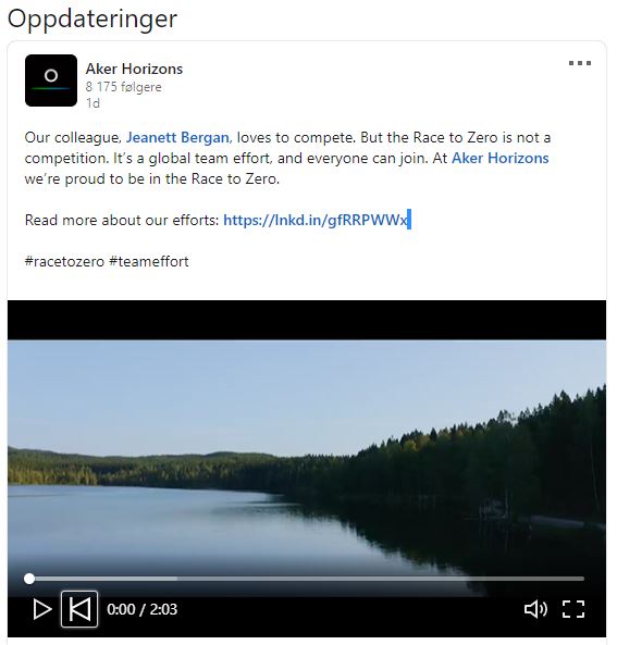 AKER Horizons AS 1282446