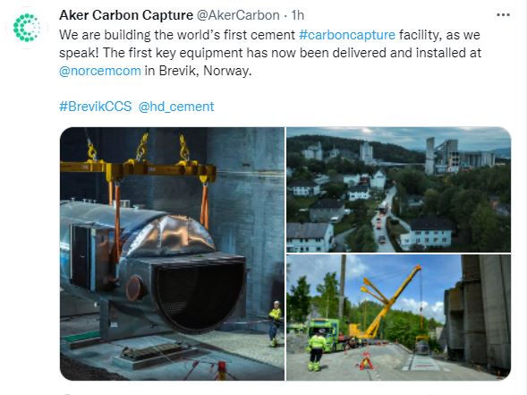 Aker Carbon Capture ASA für die Klimaziele 1316449