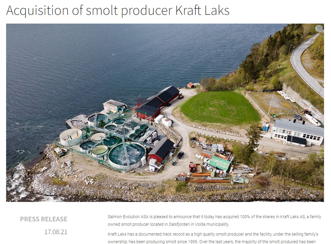 Salmon Evolution - landbasierte Lachszucht 1328896