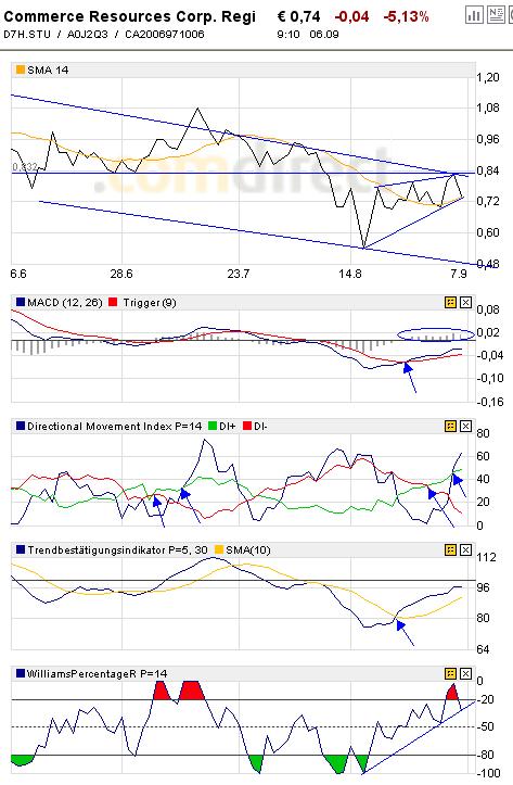 COMMERCE RESOURCES (€ 0,208) 118757