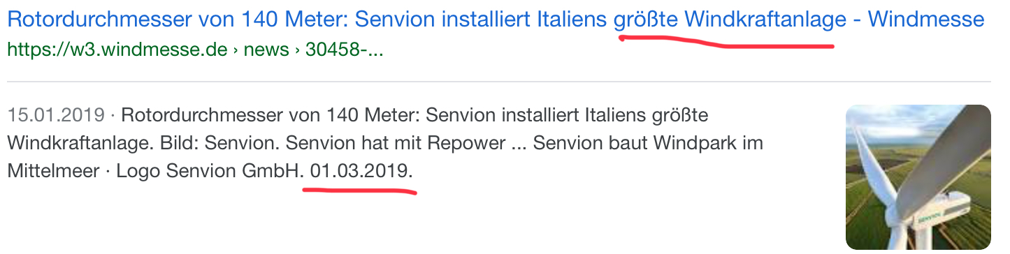 Senvion S.A. (WKN: A2AFKW) 1108633