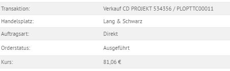 Cyberpunk 2077 die Chance CD Projekt 1230671