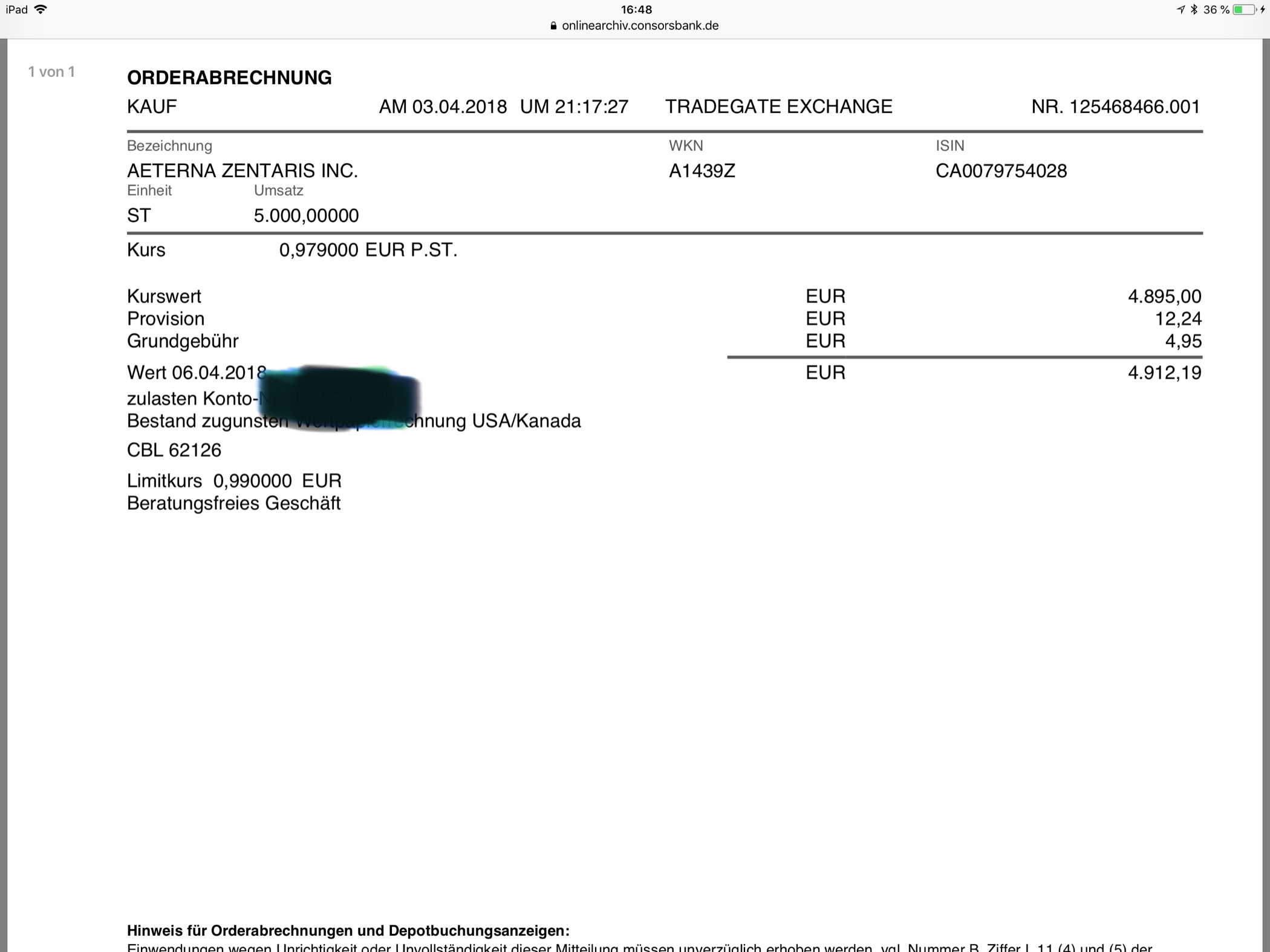 AEZS vs. KERX 1085465