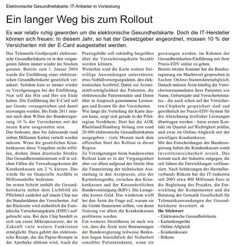 Compugroup die SAP im E-Health Bereich 385038