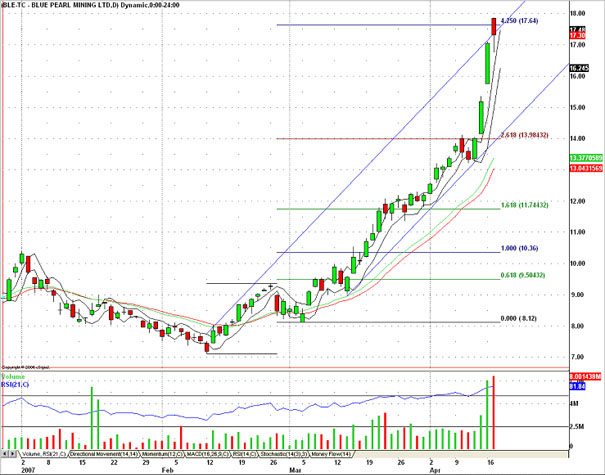 Thompson Creek Metals (Blue Pearl Mng) 93212