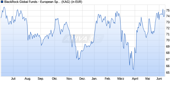 Performance des BlackRock Global Funds - European Special Situations D2 EUR (WKN A0J2NT, ISIN LU0252965834)