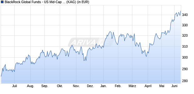 Performance des BlackRock Global Funds - US Mid-Cap Value Fund E2 USD (WKN 988779, ISIN LU0090841858)