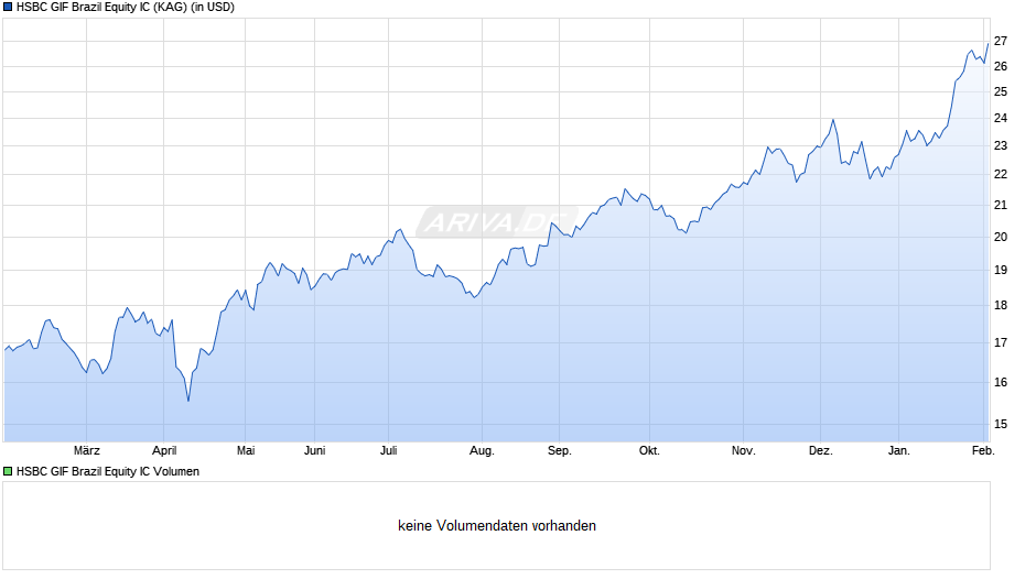 HSBC GIF Brazil Equity IC Chart