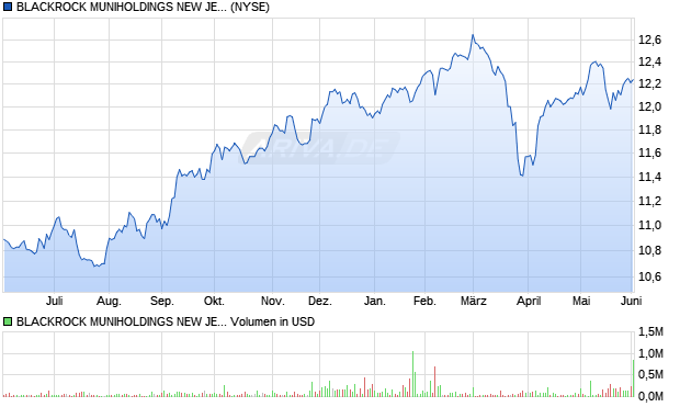 BLACKROCK MUNIHOLDINGS NEW JER Aktie Chart
