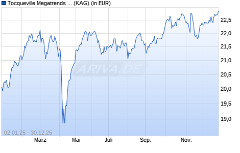 Performance des Tocqueville Megatrends C (WKN A0JLNV, ISIN FR0010546945)