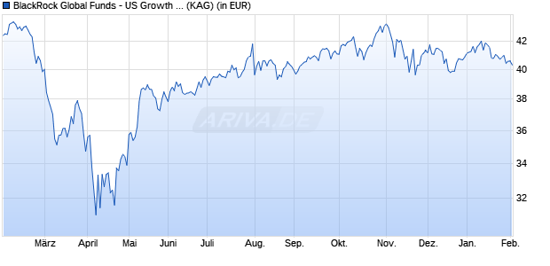 Performance des BlackRock Global Funds - US Growth Fund E2 EUR (WKN A0PHB5, ISIN LU0171298218)