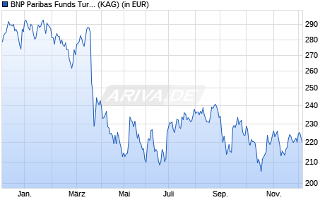 Performance des BNP Paribas Funds Turkey Equity N Cap (WKN A1T80D, ISIN LU0823433858)