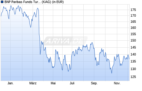 Performance des BNP Paribas Funds Turkey Equity P Cap (WKN A1T80E, ISIN LU0823433932)