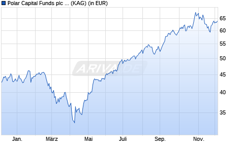 Performance des Polar Capital Funds plc - Global Technology Fund R EUR H Dis (WKN A12HW4, ISIN IE00BTN23623)