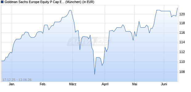 Performance des Goldman Sachs Europe Equity P Cap EUR (WKN 989478, ISIN LU0082087510)