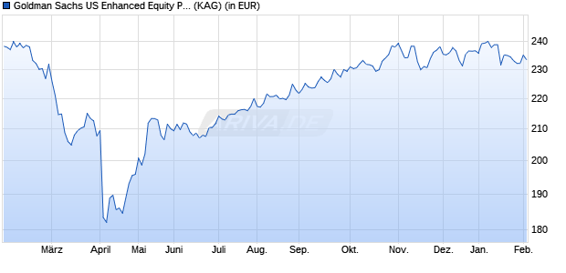 Performance des Goldman Sachs US Enhanced Equity P Dis USD (WKN 989479, ISIN LU0082088088)