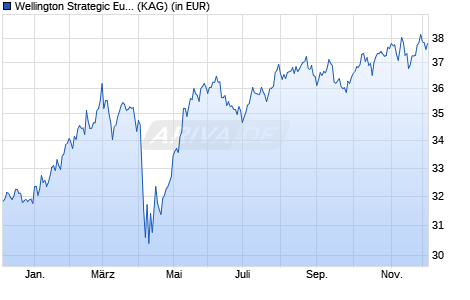 Performance des Wellington Strategic European Equity Fund USD N AccH (WKN A14UD8, ISIN IE00BJVD4M08)