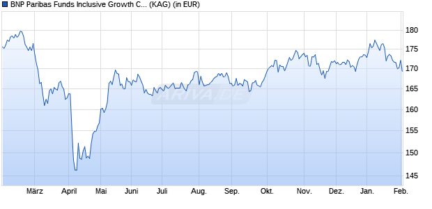 Performance des BNP Paribas Funds Inclusive Growth C Cap (WKN A14XZ2, ISIN LU1165136174)