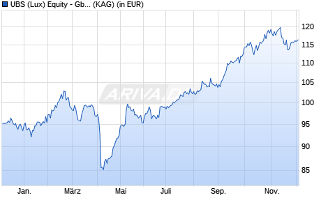 Performance des UBS (Lux) Equity - Gbl Emerg. Markets Oppor. (USD) Q-dist (WKN A2DSSZ, ISIN LU0399011450)