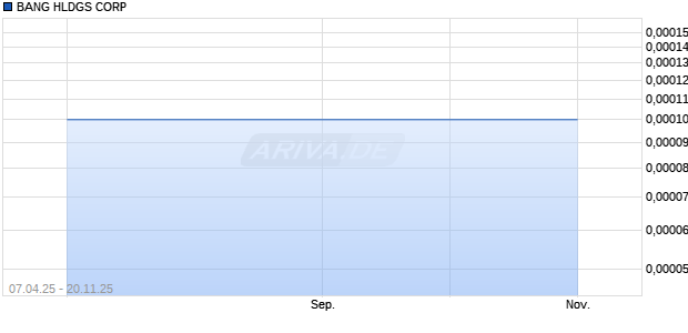 BANG HLDGS Aktie Chart
