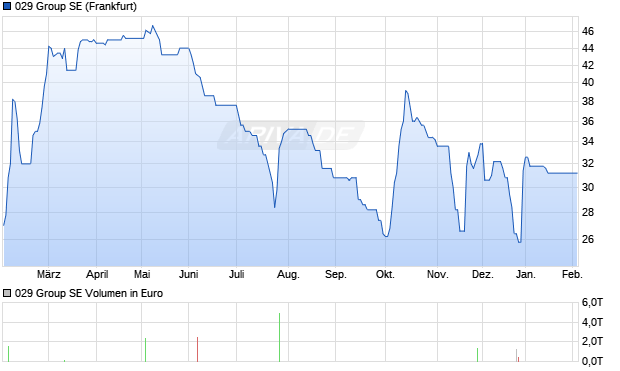 029 Group Aktie Chart