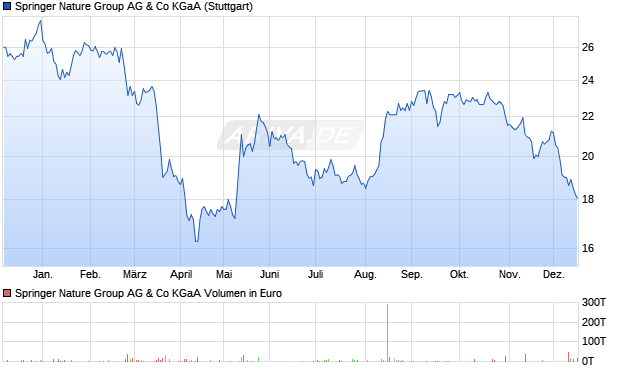 Springer Nature Group AG & Co Aktie Chart