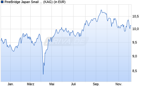 Performance des PineBridge Japan Small Cap Equity R1D (WKN A2JN08, ISIN IE00BF50X004)