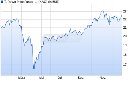 Performance des T. Rowe Price Funds - Global Focused Growth Equity Q (WKN A2N7N9, ISIN LU1892523231)