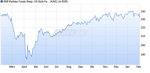 Performance des BNP Paribas Funds Resp. US Multi-Factor Equity C Cap (WKN A2PN2Y, ISIN LU1956163023)